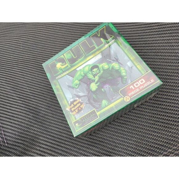 Marvel Hulk Puzzle - Pressman 2003 - 12.5” x 15” - Ages 5-8 - SEALED New In Box - Picture 7 of 9